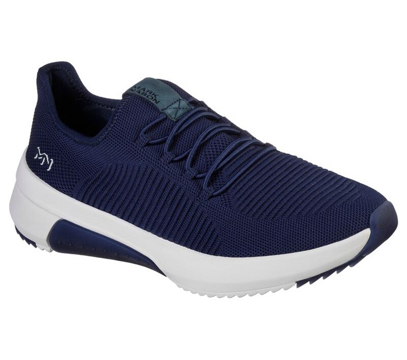 Skechers Modern Jogger 2.0 - Burroughs - Mens Slip On Shoes Navy [AU-KD1766]